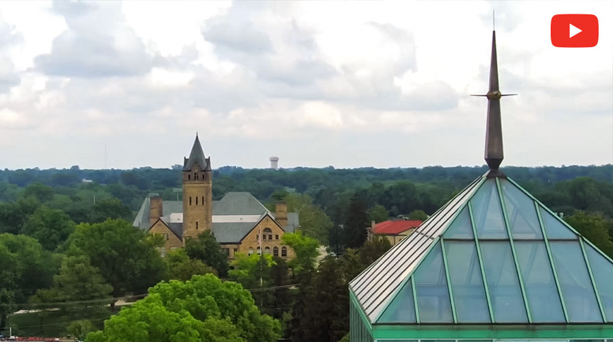 ‘Explore OWU From the Sky” Video Still