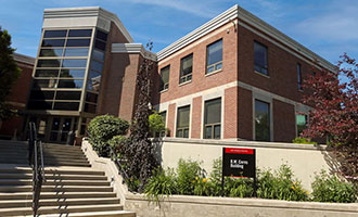 R.W. Corns Building, home of OWU’s Department of Economics & Business