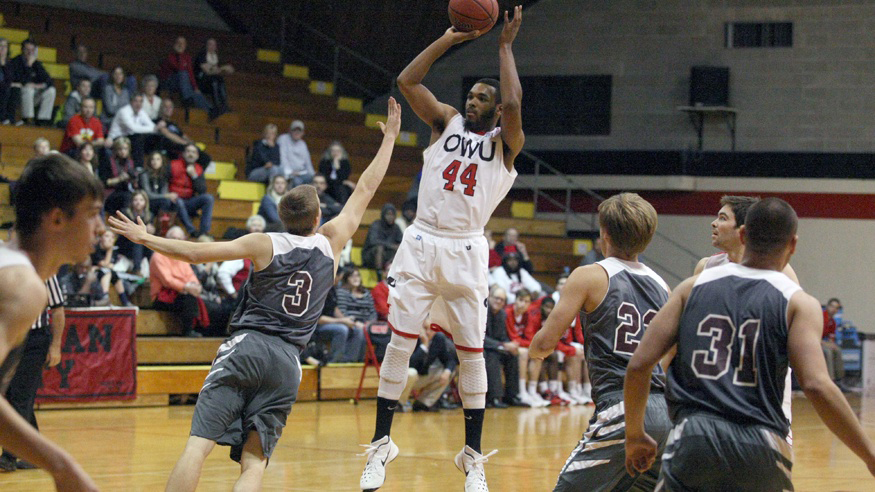 Ohio Wesleyan University Men's Basketball vs Wooster - Senior Day / Bishop Backers Winter Community Day