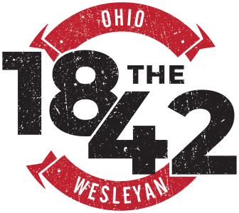 The 1842 at OWU logo